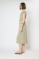 LYOCELL MIDI DRESS